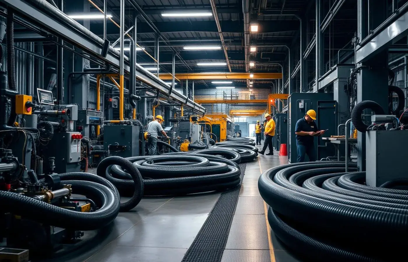 Mangla Rubber Industries manufacturing floor