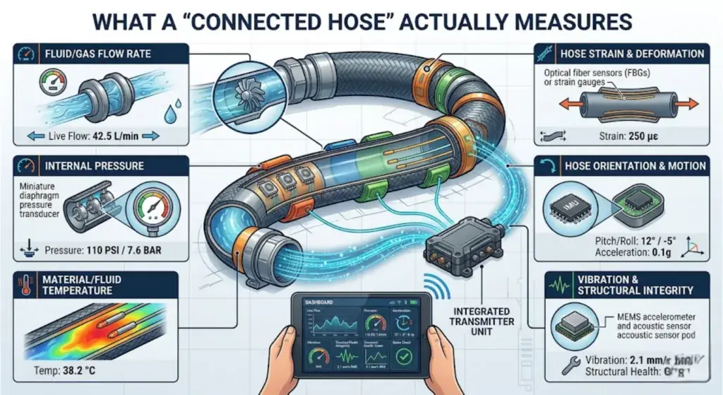 Industrial hoses are no longer “dumb” components. 2026 is the year of the Connected Hose.