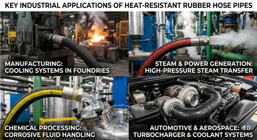 The Ultimate Guide to Heat Resistant Rubber Hose Pipes: Durability Under Pressure in 2026
