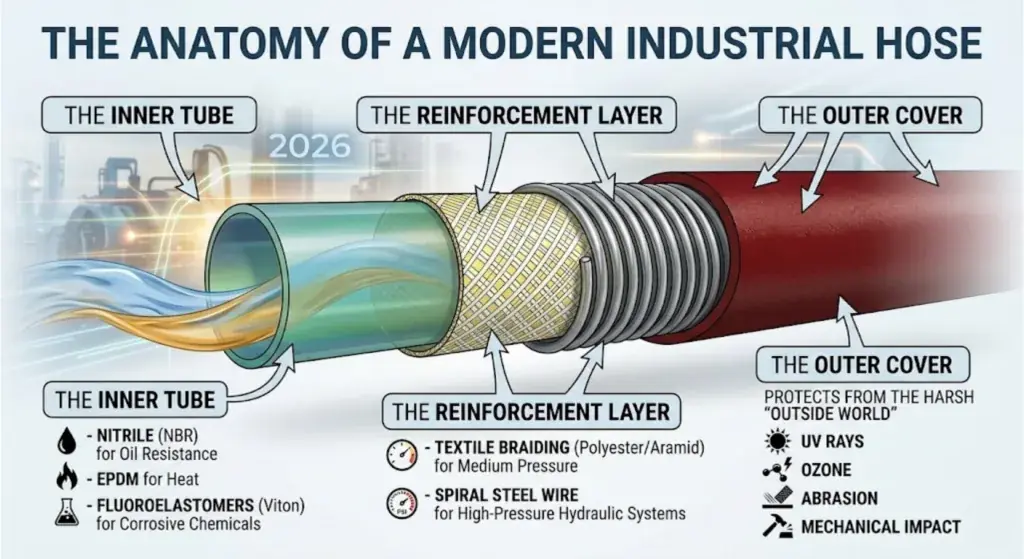 Flexible Rubber Hoses for Industrial Applications In 2026