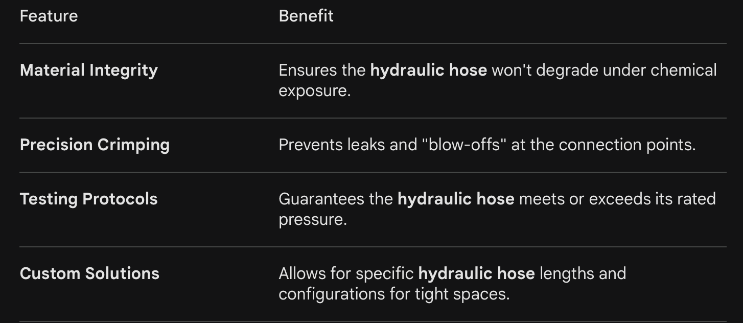 hydraulic hose manufacturer