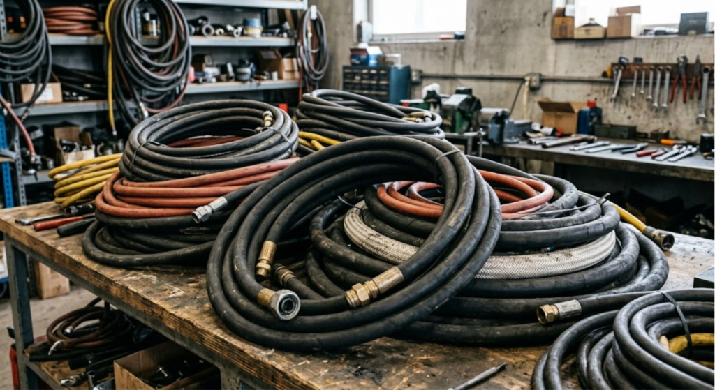 rubber hoses