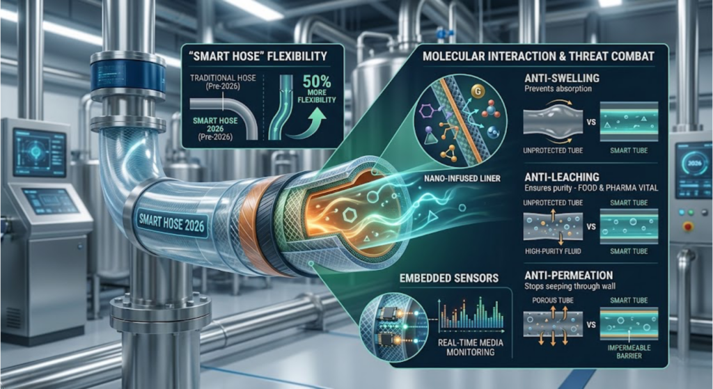 chemical resistant industrial hose