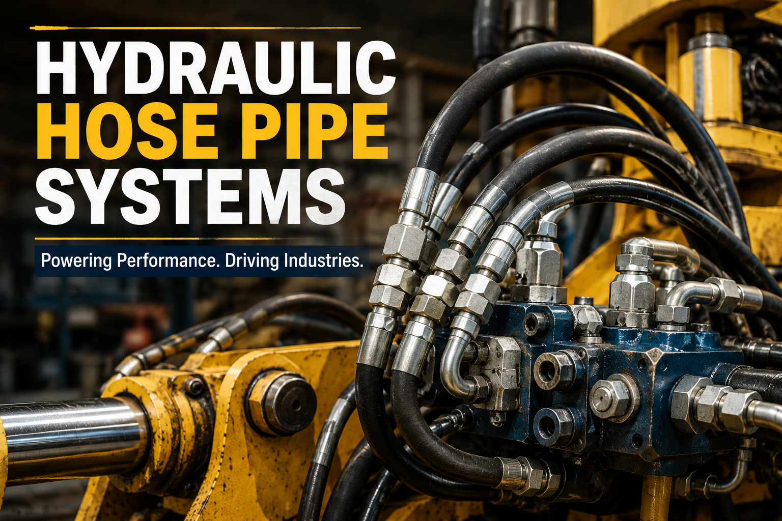 How Hydraulic Hose Pipe Systems Are Used in Different Industries