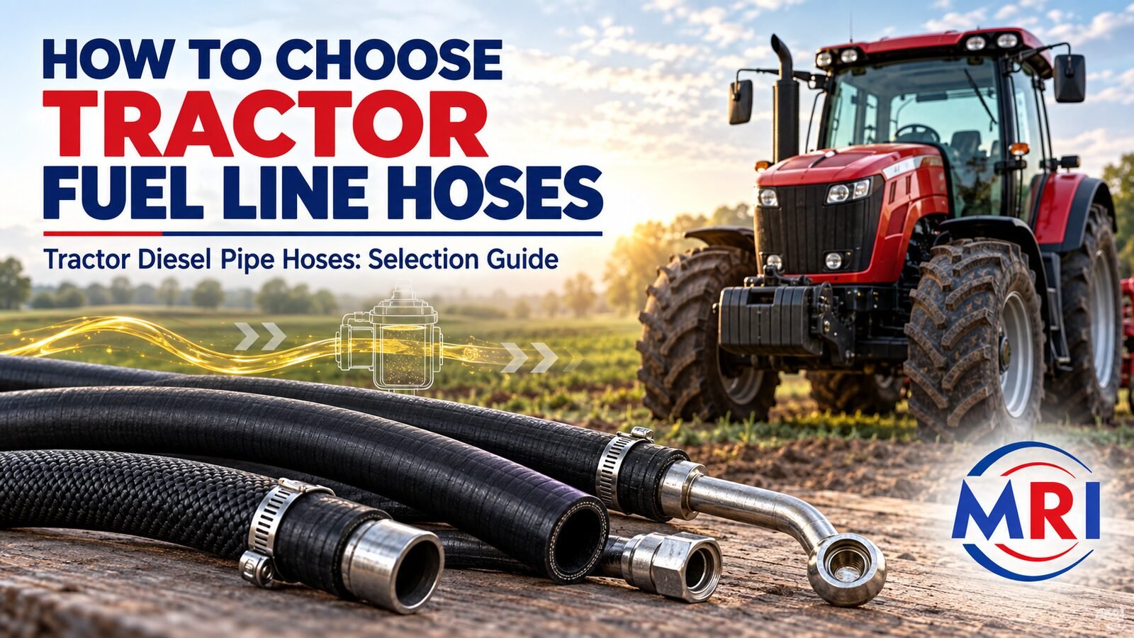 Tractor fuel line hoses and tractor diesel pipe hoses selection guide by Mangla Rubber Industries