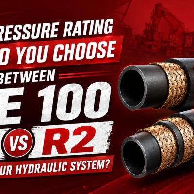 What Pressure Rating Should You Choose Between SAE 100 R1 and R2 Hose for Your Hydraulic System?